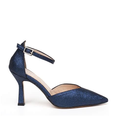 scarpa chanel blu glitterata|BluScarpa.